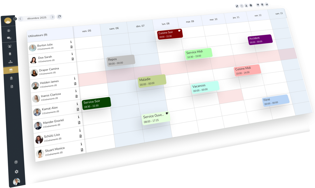 sunkhronos-planification-planning-communication-badgeuse-timbreuse-reporting-excel-pdf-secteurs-horeca-securite-nettoyage-viticole-ccnt-cct